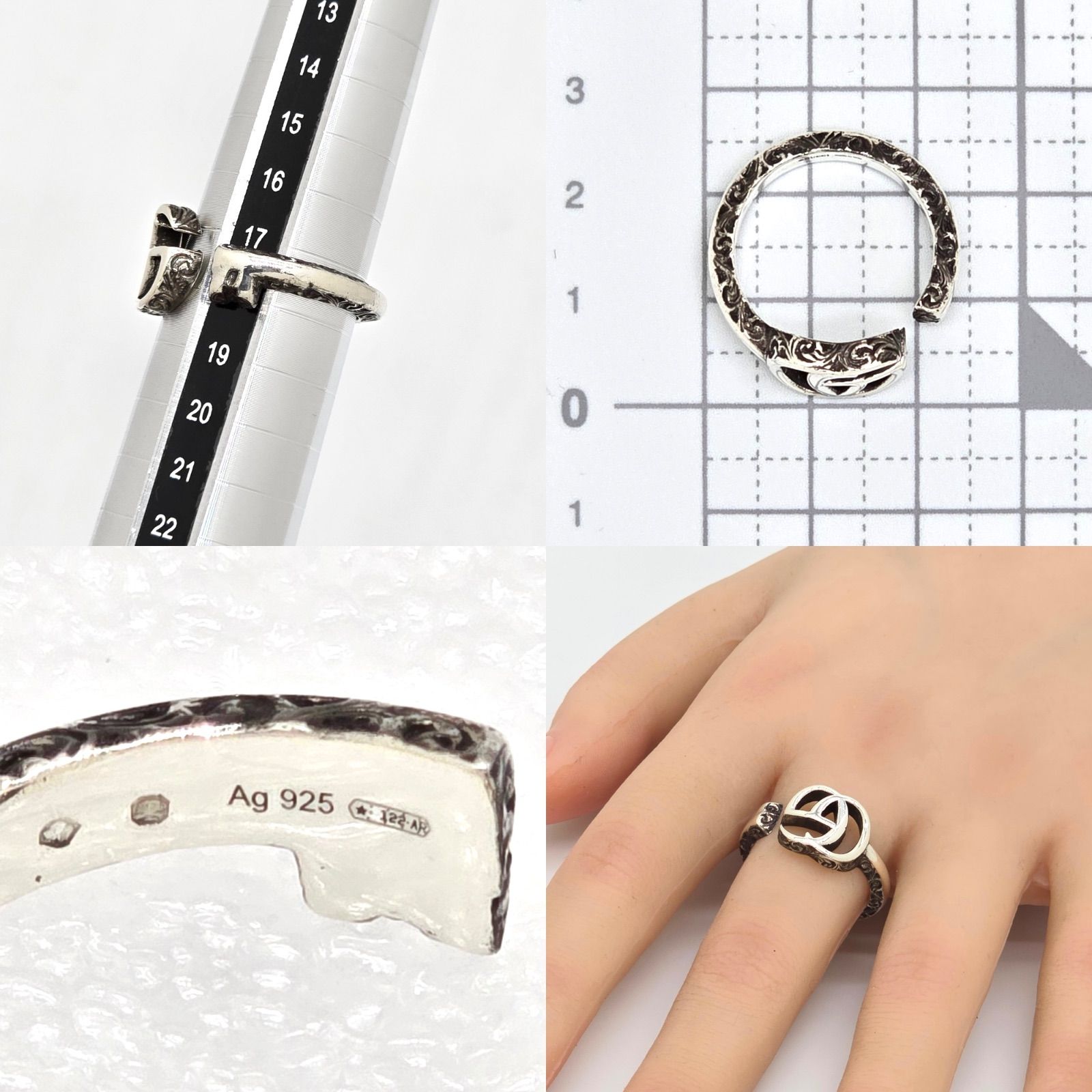 【関税送料込】グッチ GUCCI ダブルG キーリング 18号 627760 2141300368723-3.JPG