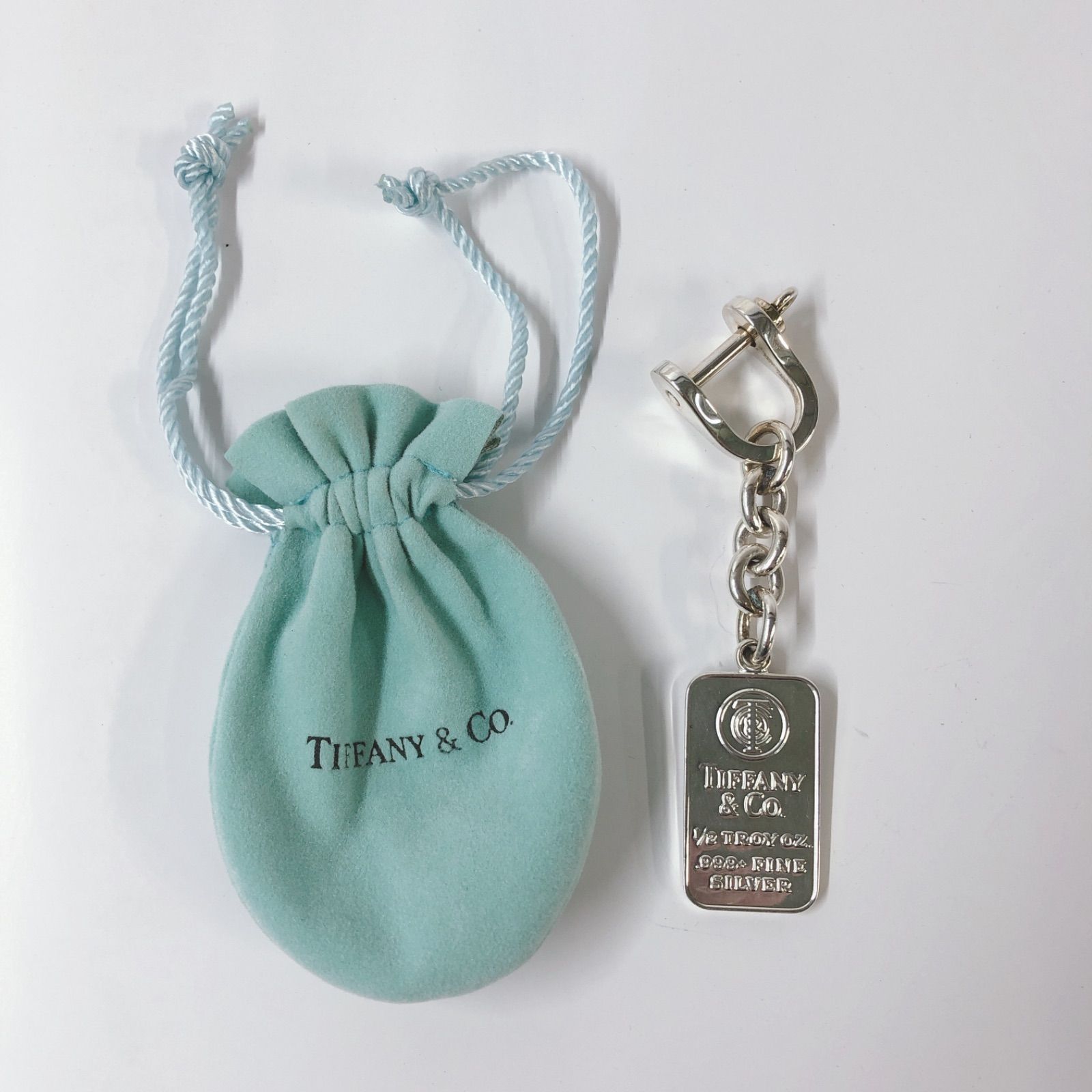 ティファニー Tiffany&Co. インゴット キーホルダー - メルカリ