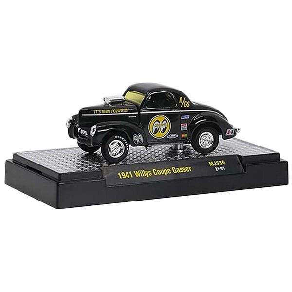 M2 1941 ウィリス・クーペ・ギャッサー M2 MACHINES ムーンアイズ 1941 Willy's Coupe Gasser ミニカー