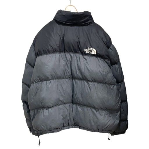 ザノースフェイス THE NORTH FACE WHITE LABEL NUPTSE T BALL JACKET ヌプシ ティー ボール ジャケット 中綿 ロゴ刺繍 2 XL グレー AA