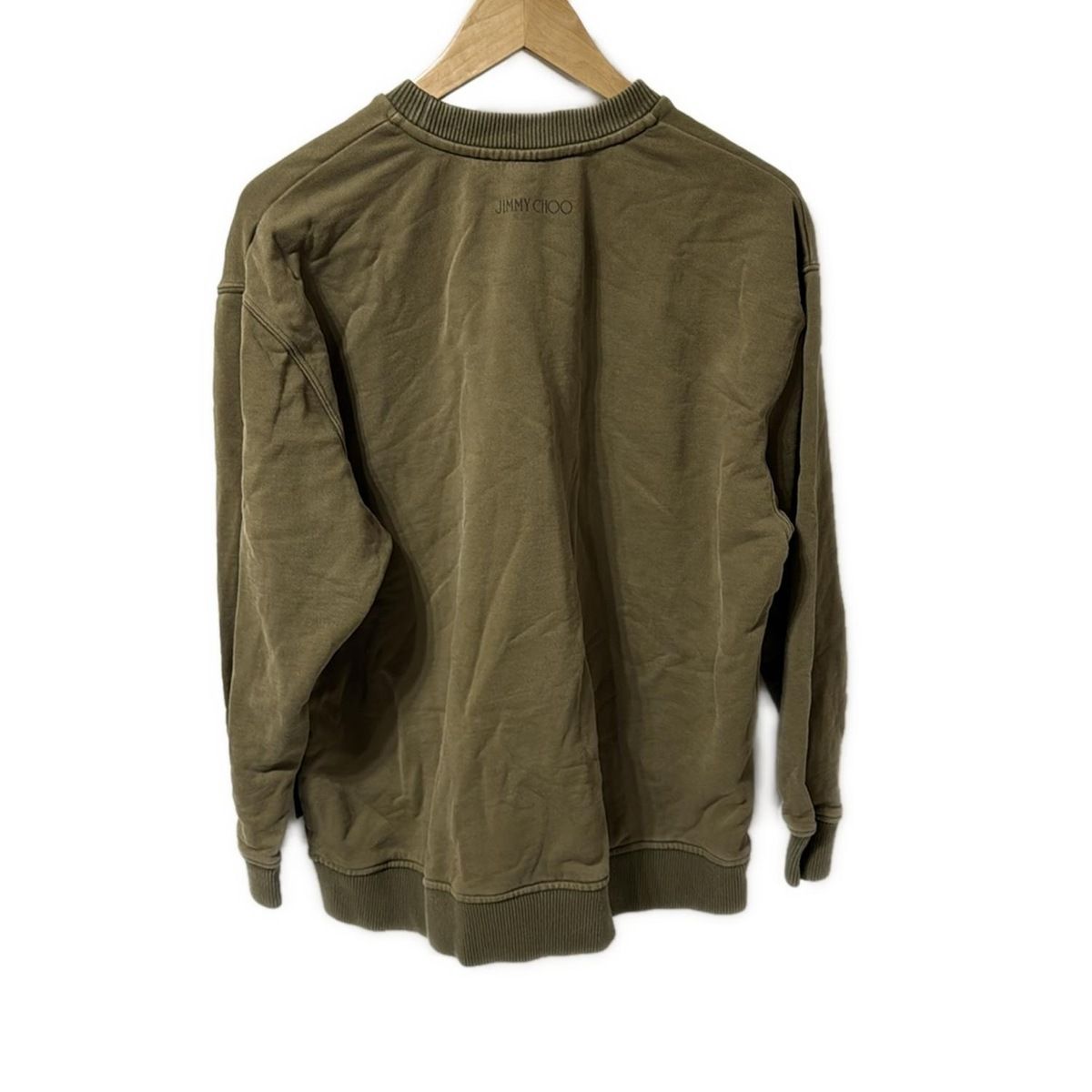 JIMMY CHOO ジミーチュウ トレーナー サイズS レディース - カーキ 長袖