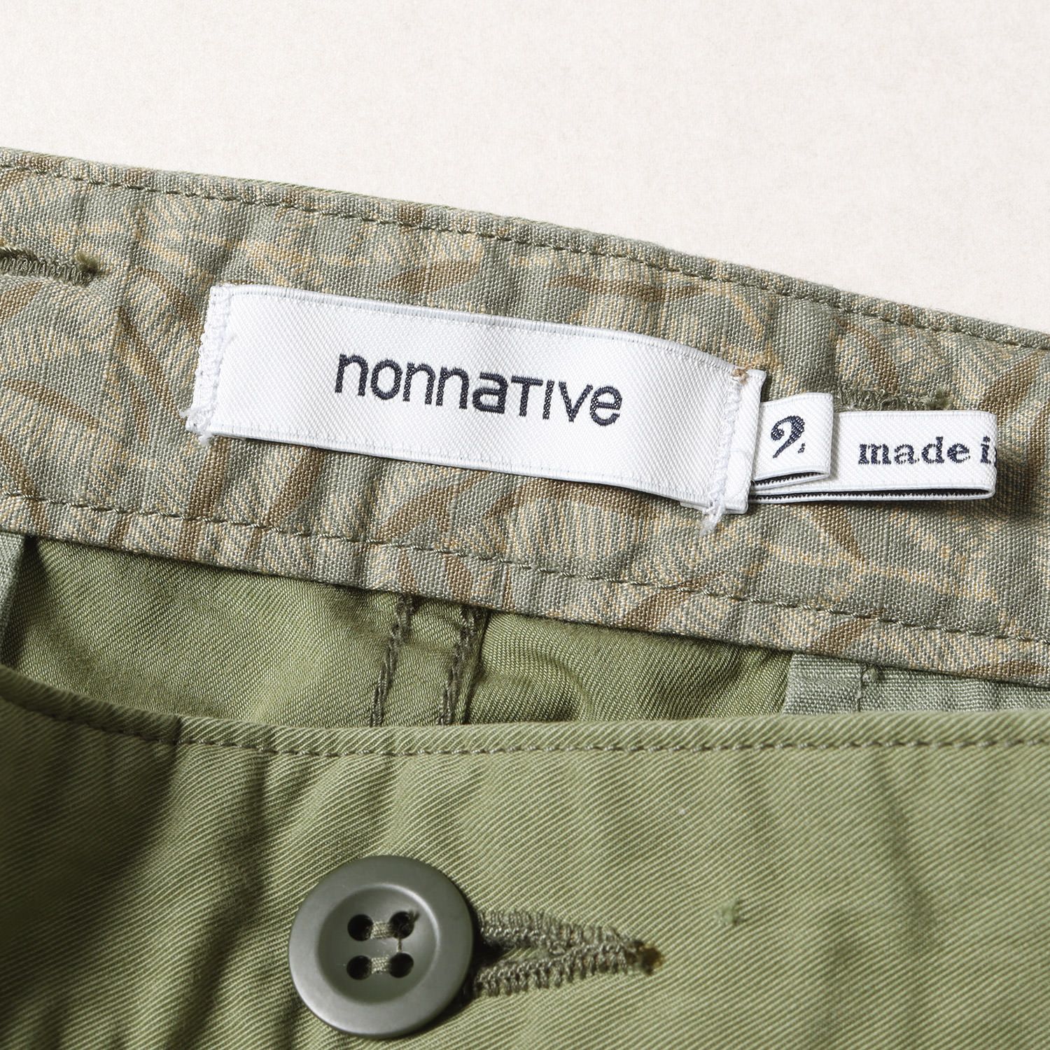 Nonnative ミリタリーカーゴショーツ 2 ノンネイティブ - ワークパンツ