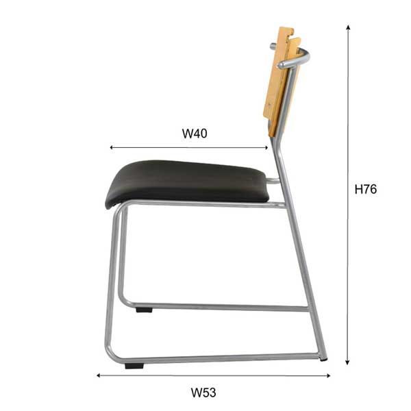 W48.5×D53×H76×SH41cm