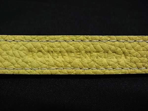 BONAVENTURA - ■美品■ BONAVENTURA ボナベンチュラ レザー ショルダーストラップ スマホショルダー レディース イエロー系×ベージュ系 FI9372 □美品□ BONAVENTURA ボナベンチュラ レザー ショルダー