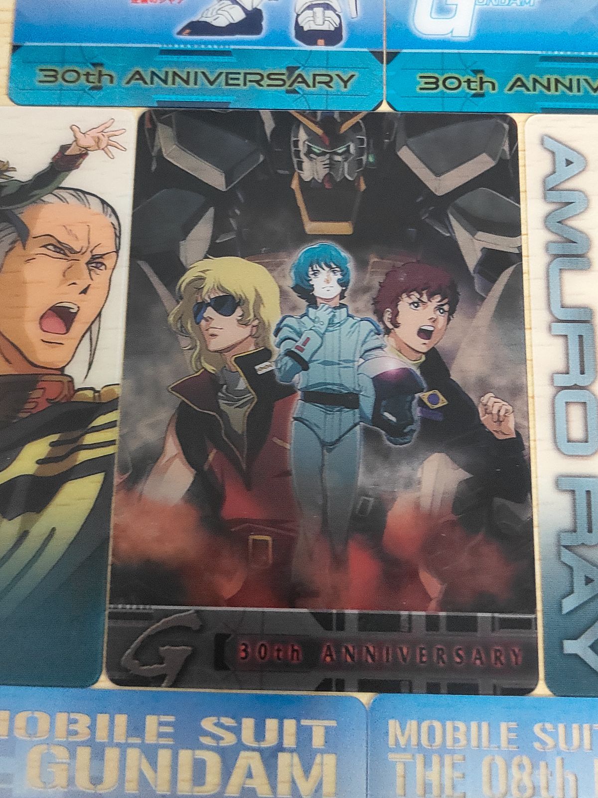 aca205 ガンダム総集編 30thアニバーサリー ウェファーチョコ 森永