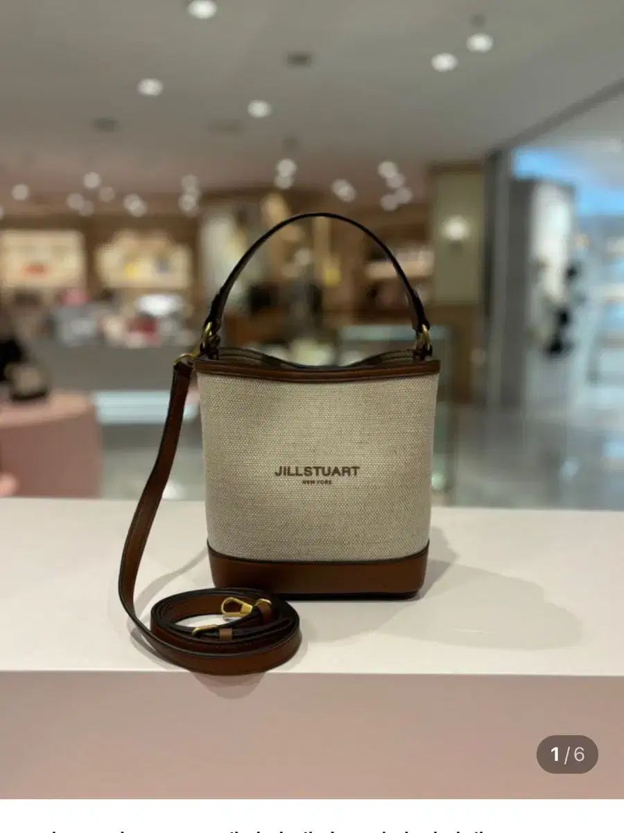 JILL STUART(ジル スチュアート) キャンバス バケットバッグ