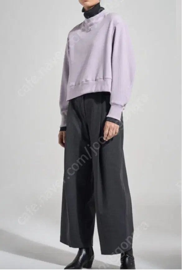 35万システム SYSTEM 22 ウール ブレンド ワイド パンツ