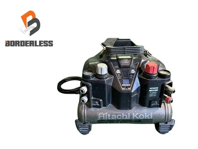 ☆中古品☆HITACHI 日立工機 常圧/高圧 エアコンプレッサ