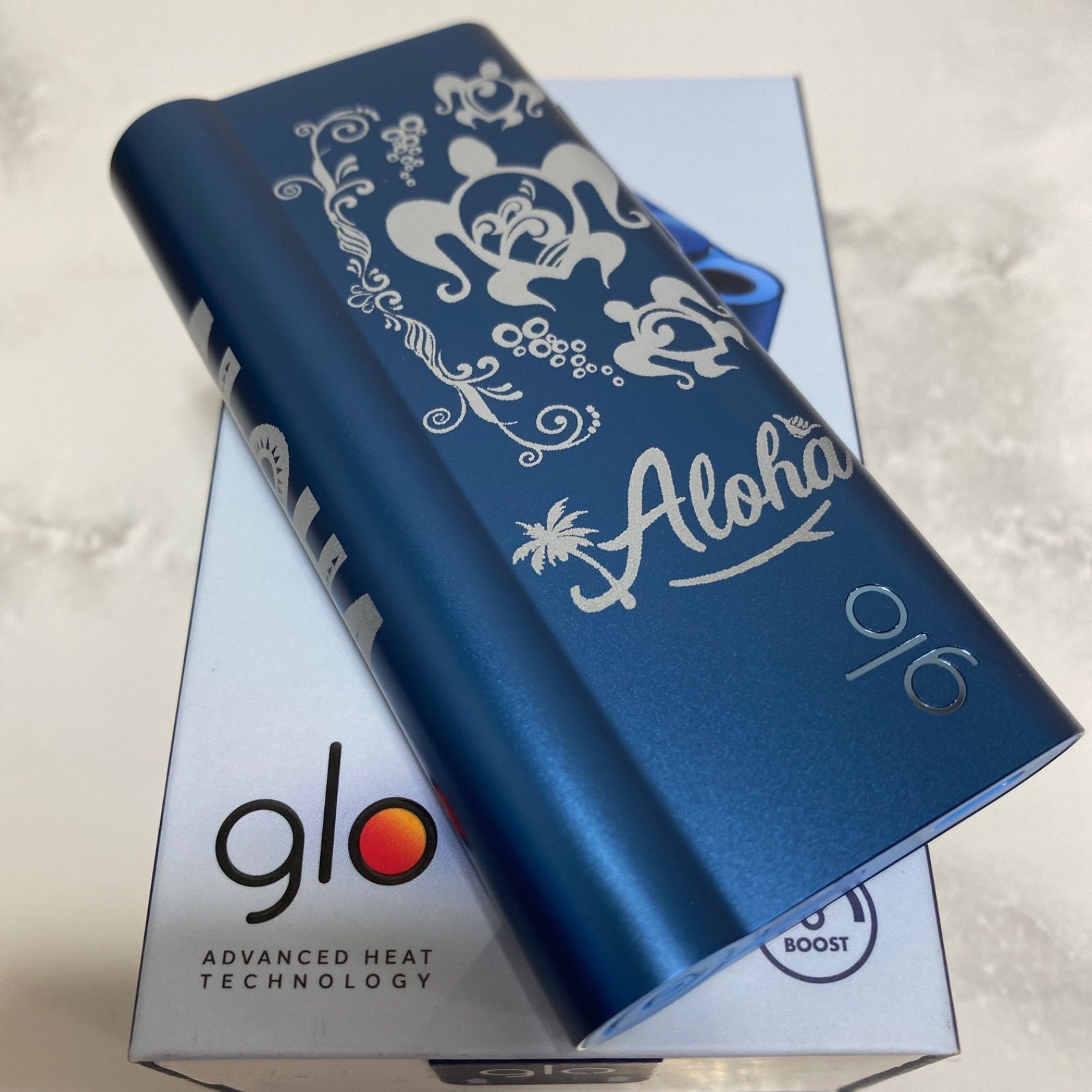 ハワイアン ホヌ サーフボード デザイン レーザー加工 glo hyper air 