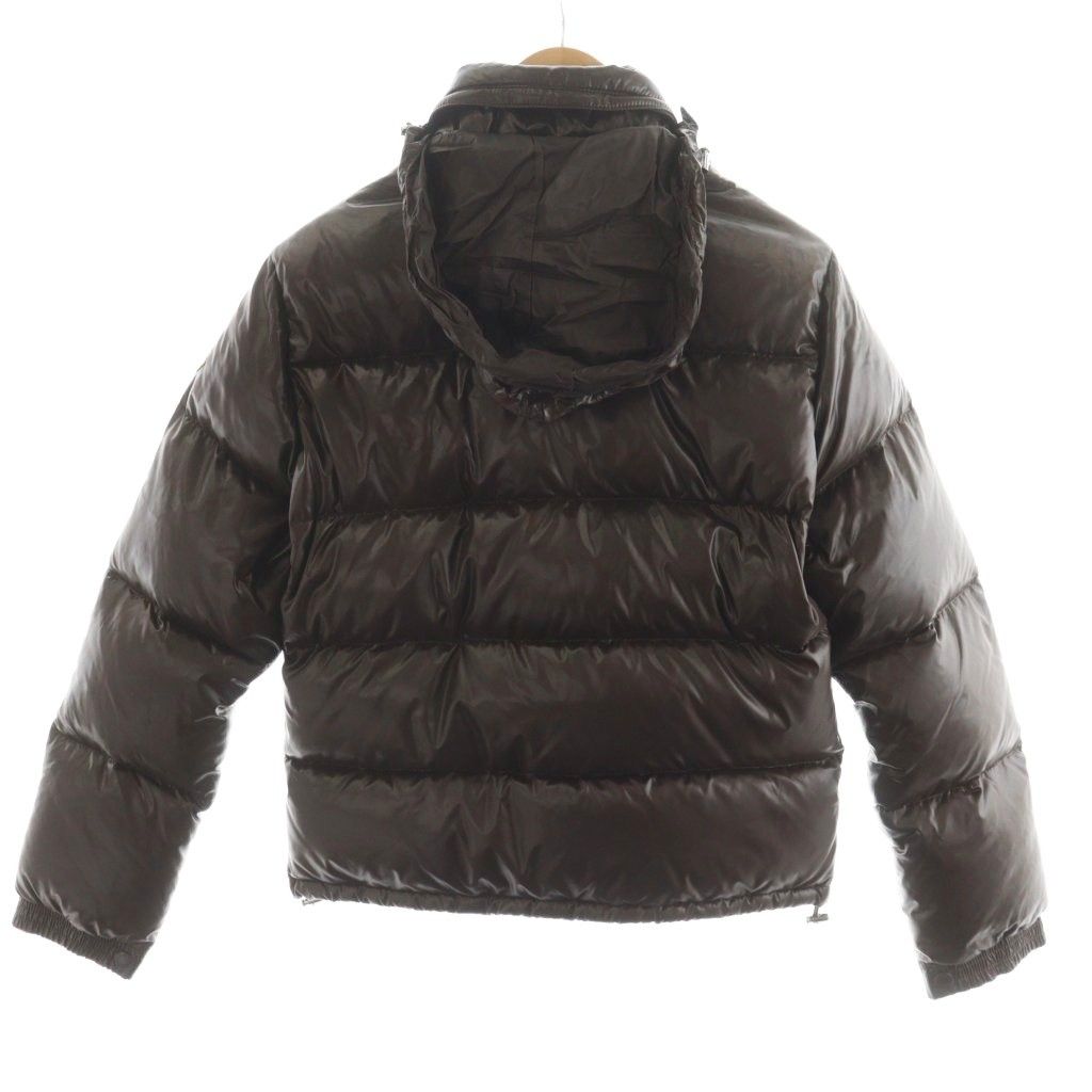 モンクレール　エベレスト　シャイニーブラック サイズ０　デカワッペン モンクレール MONCLER エベレスト EVEREST ダウンジャケット