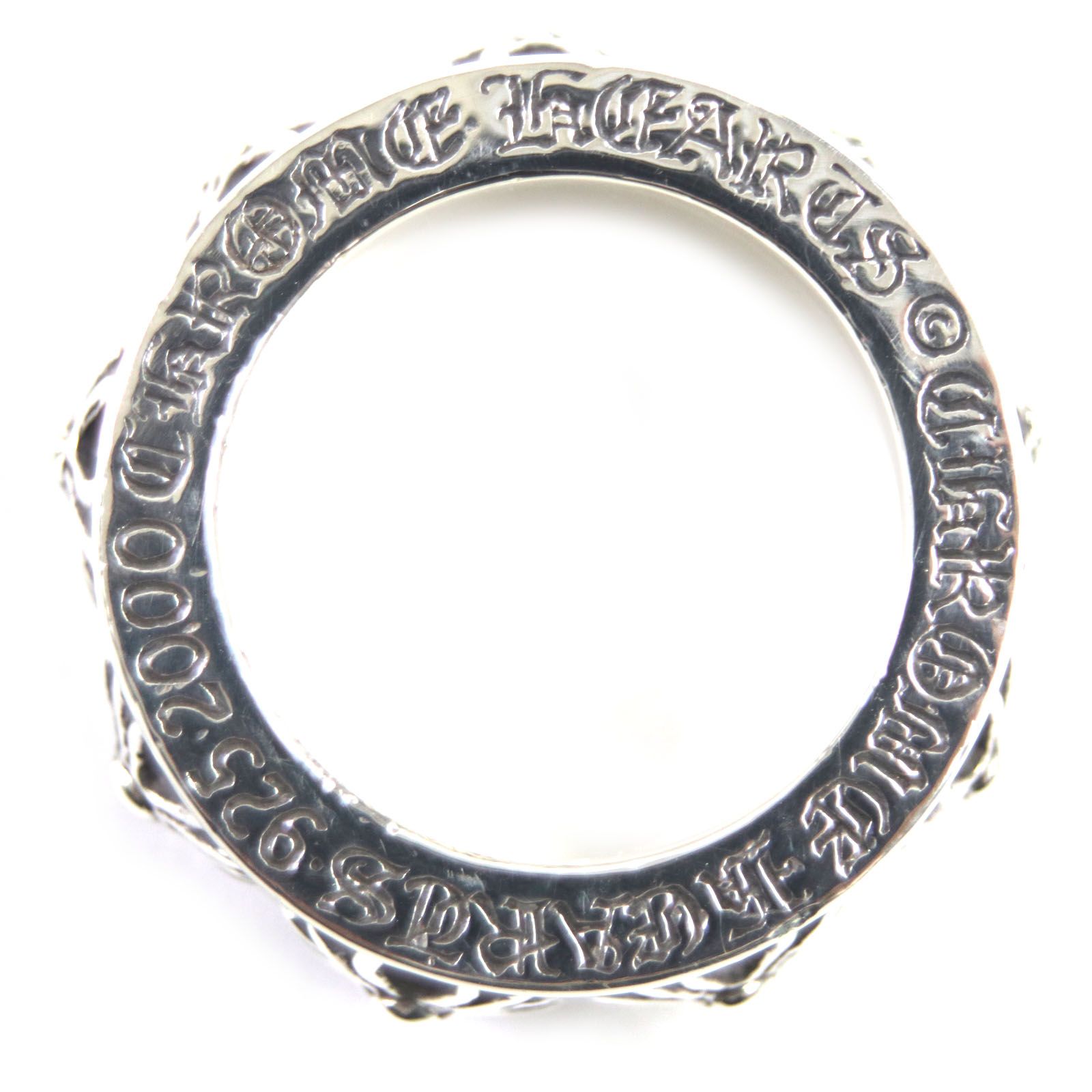 サンローラン　22号　エングレーブ　チェーン　リング 激渋一品 希少22号 サンローラン エングレーブ チェーン リング