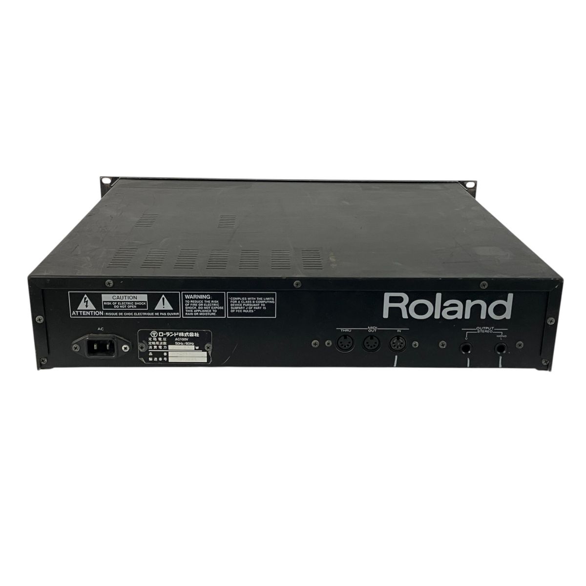 Roland D-550 音源モジュール　ローランド Roland D-550 音源モジュール 音響機材 ローランド ジャンク