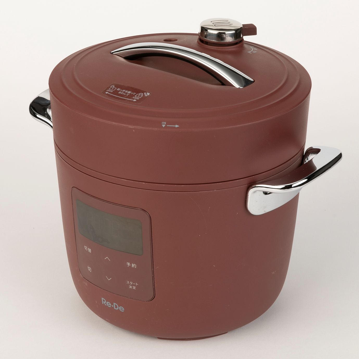 Re・De Pot 電気圧力鍋 レッド PCH-20LR - メルカリ