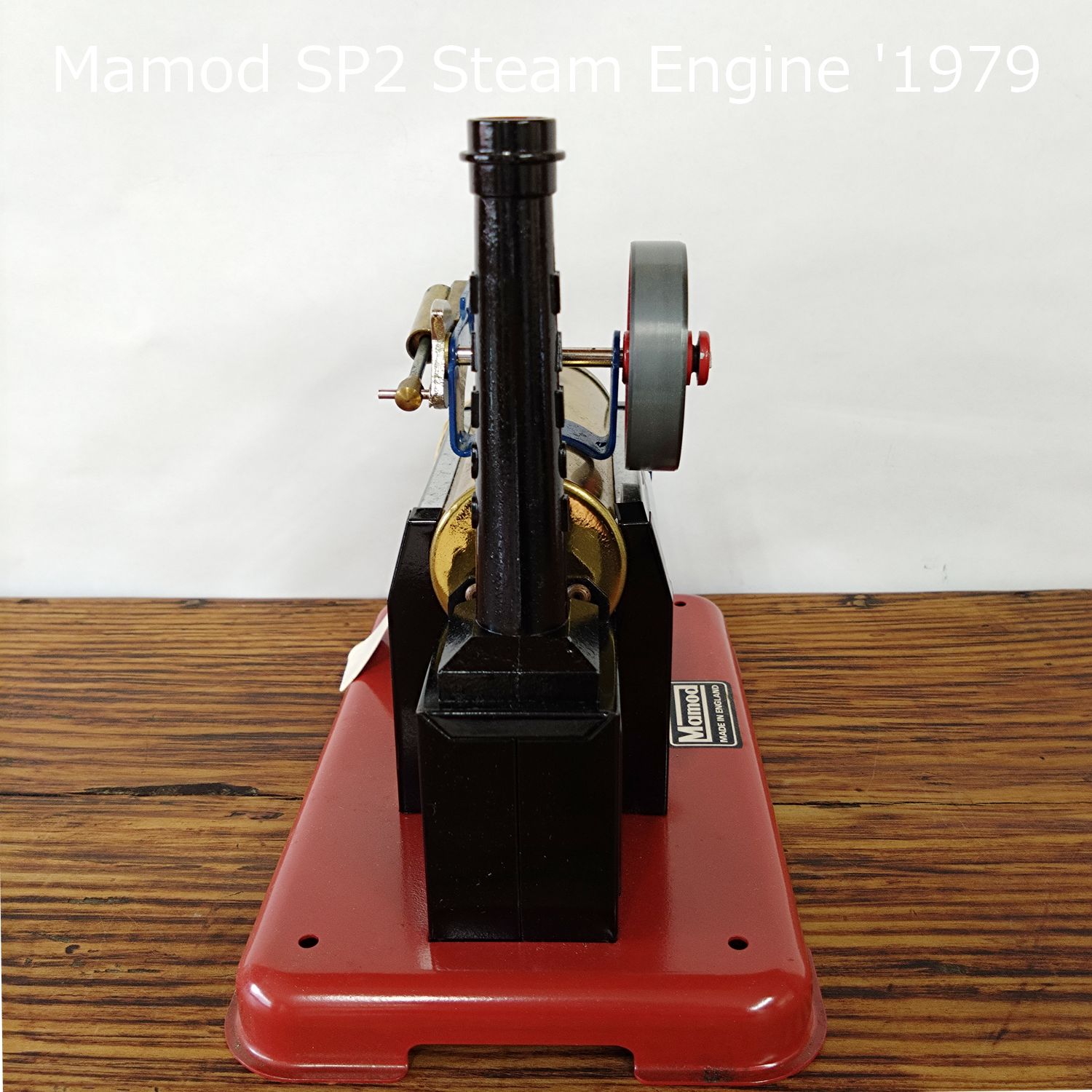 【レトロ玩具】Mamod製STEAM ENGINE SP-2 蒸気エンジン模型 イギリス Mamod SP2 Steam Engine '1979 SP-2 スチームエンジン