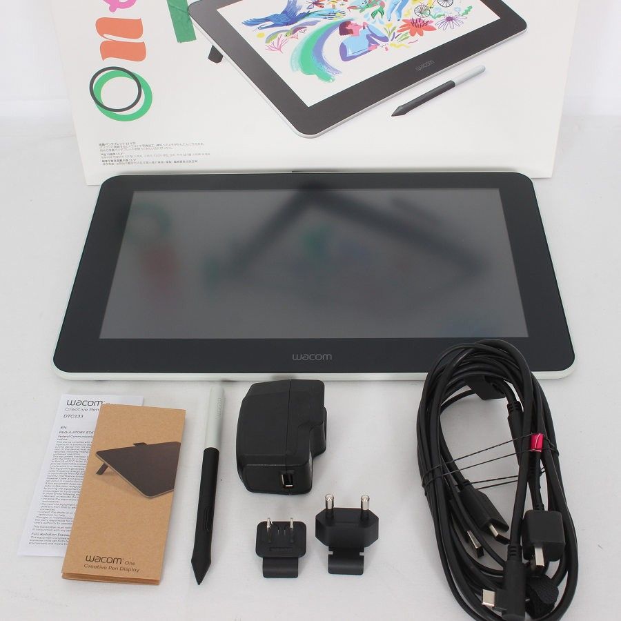 WACOM One Creative Pen Display DTC133W1D 液晶ペンタブレット ホワイト 液タブ ワコム 本体