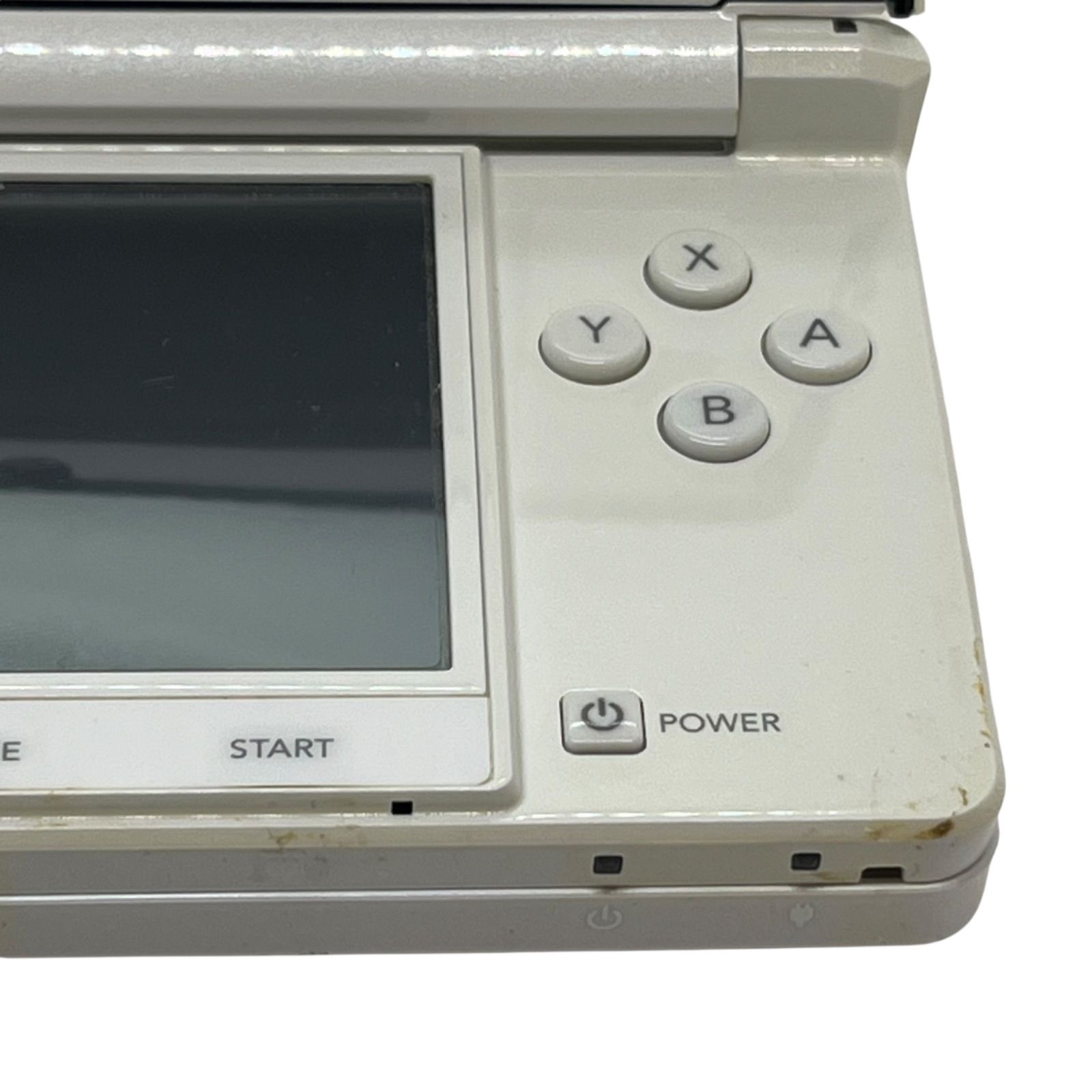 管33686】通電確認済☆Nintendo 3DS ホワイト 本体のみ