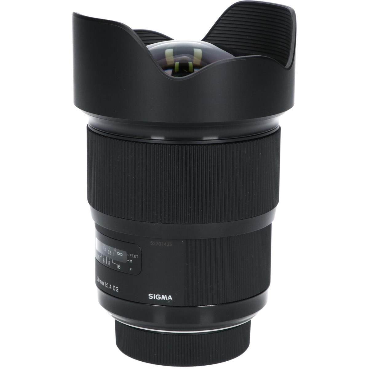 ＳＩＧＭＡ　ニコン２０ｍｍ　Ｆ１．４ＤＧ　ＨＳＭ（Ａ）