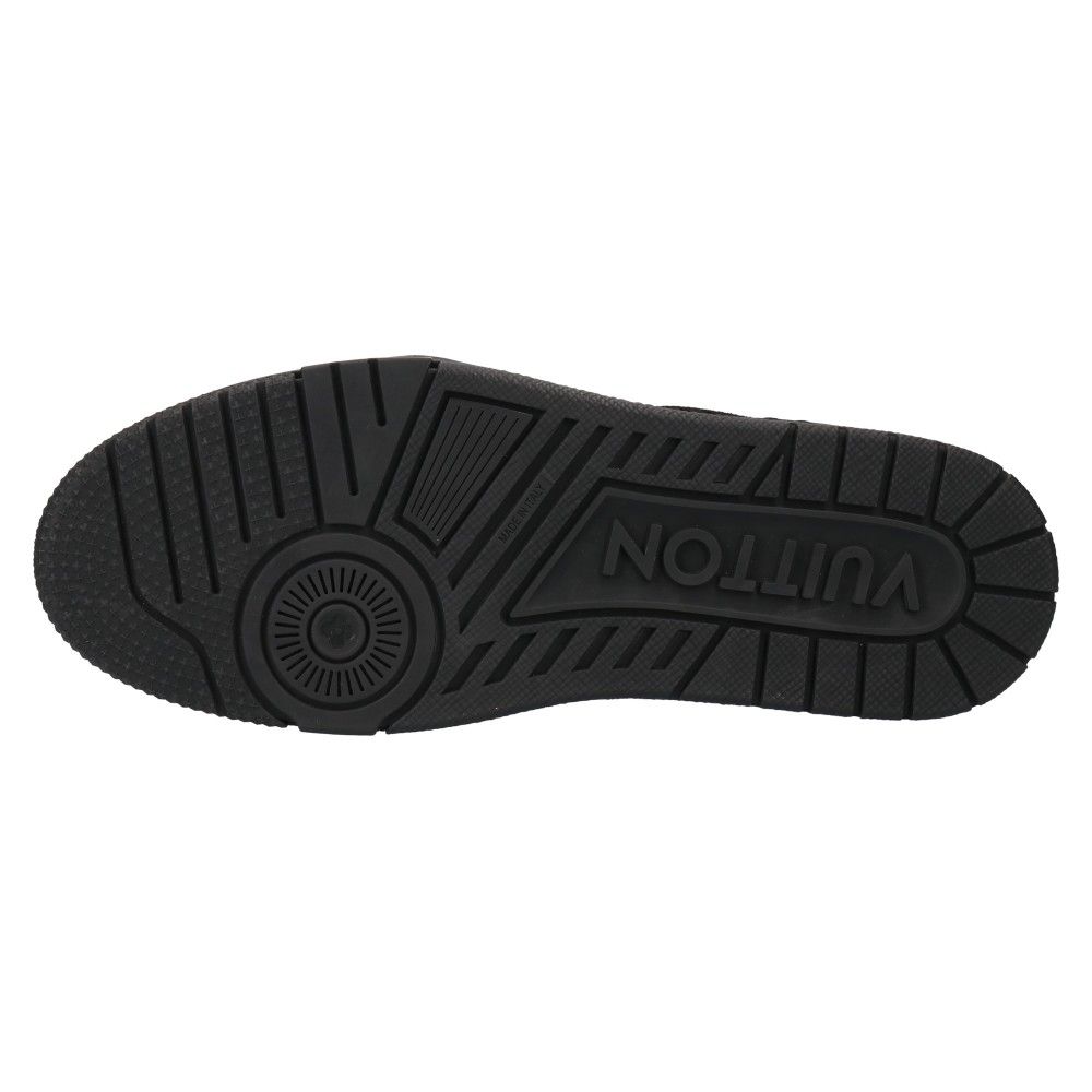 LOUIS VUITTON (ルイヴィトン) SUEDE LOGO LACE UP TRANAIRS スウェードレースアップスニーカー ブラック LOUIS VUITTON ルイヴィトン SUEDE LOGO LACE UP TRANAIRS スウェードレースアップスニーカー ブラック