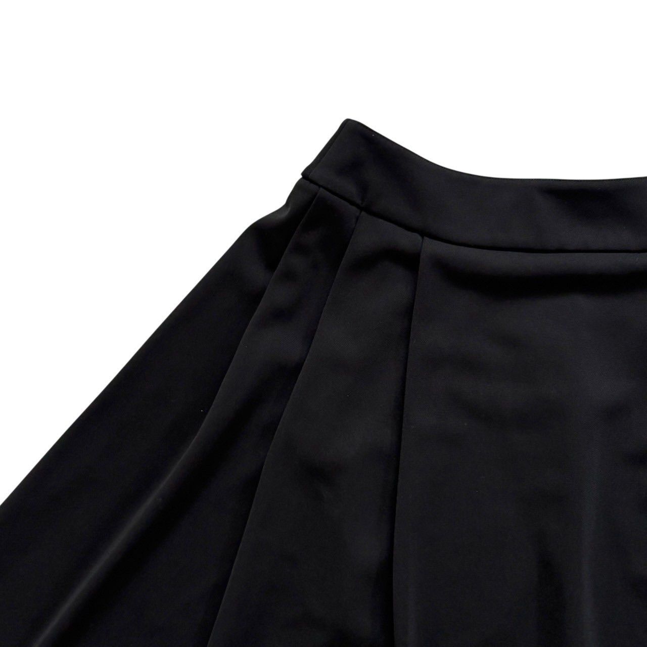 FOXEY フォクシー フレアスカート 黒 フレア 膝丈スカート レディース