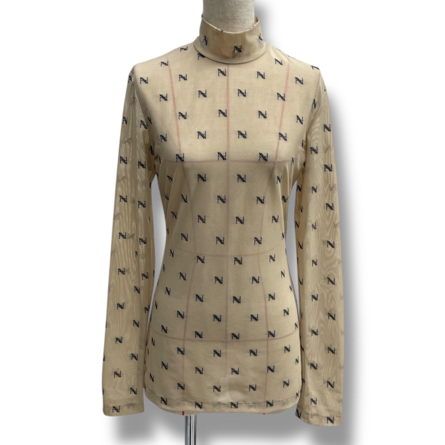 HAENGNAE ヘンネシアー トップス ブラック ホワイト HAENGNAE ヘンネ