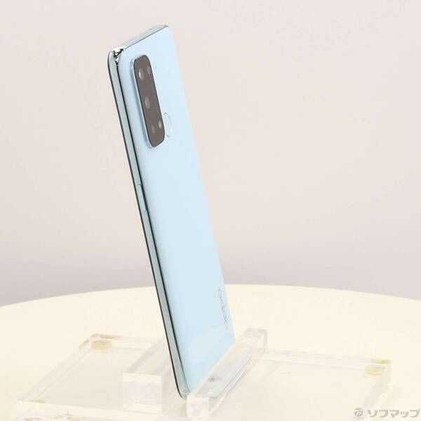 中古品:OPPO Reno5 A 5G アイスブルー 本体 OPPO Reno5 A 5G ライトブルー 本体 - メルカリ