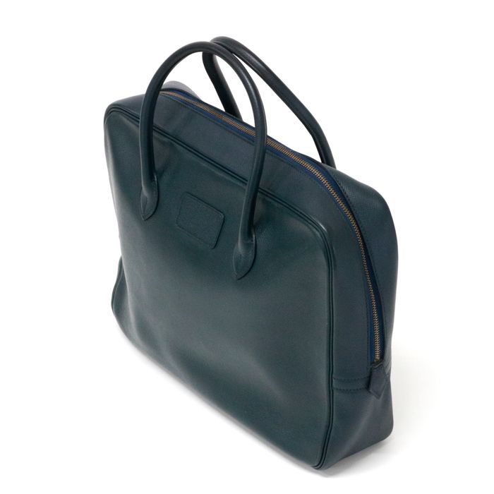 エルメス HERMES エッフェル クシュベル (レザー) GD金具 〇Y刻印 1995