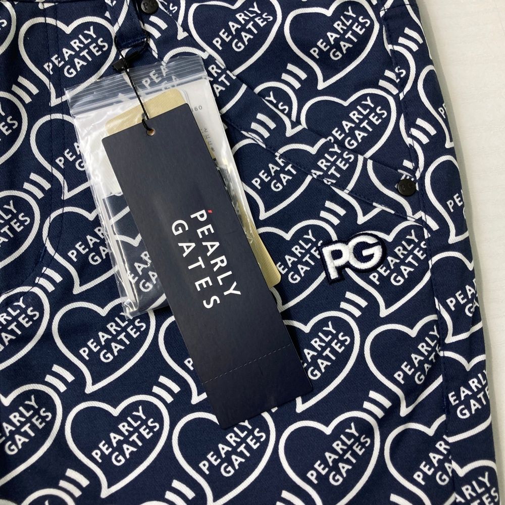 サイズ 0 PEARLY GATES パーリーゲイツ 055-2131404 パンツ ハート ネイビー系 240101527537 ゴルフウェア レディース ストスト USTAUSTRALIA_COM_AU