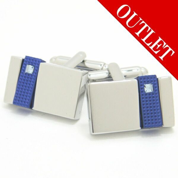 アウトレット WDLondon Sander ブルー ブロック カフス カフスボタン カフリンクス cufflinks cuffs メンズ 男性 スーツアクセサリー専門店 父の日 ギフトにも 誕生日 プレゼント プチギフト おしゃれ