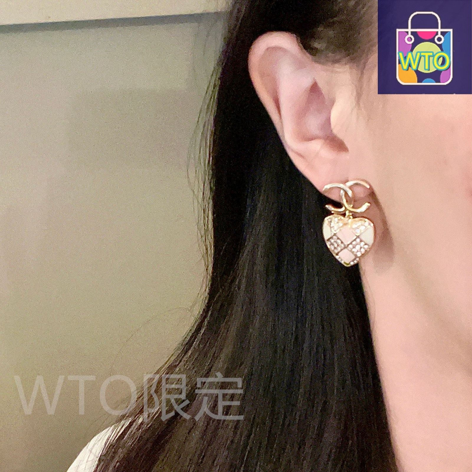 今日WTO】CHANEL ヴィンテージ ダブル C ピアス 送料無料 限定