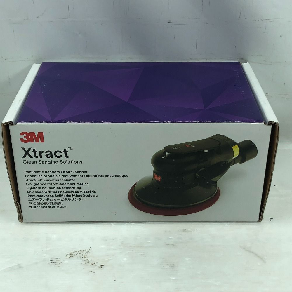 3M 工具 エアツール エアー式ダブルアクションサンダー 程度A 付属品完備 常圧 88946 ブラック