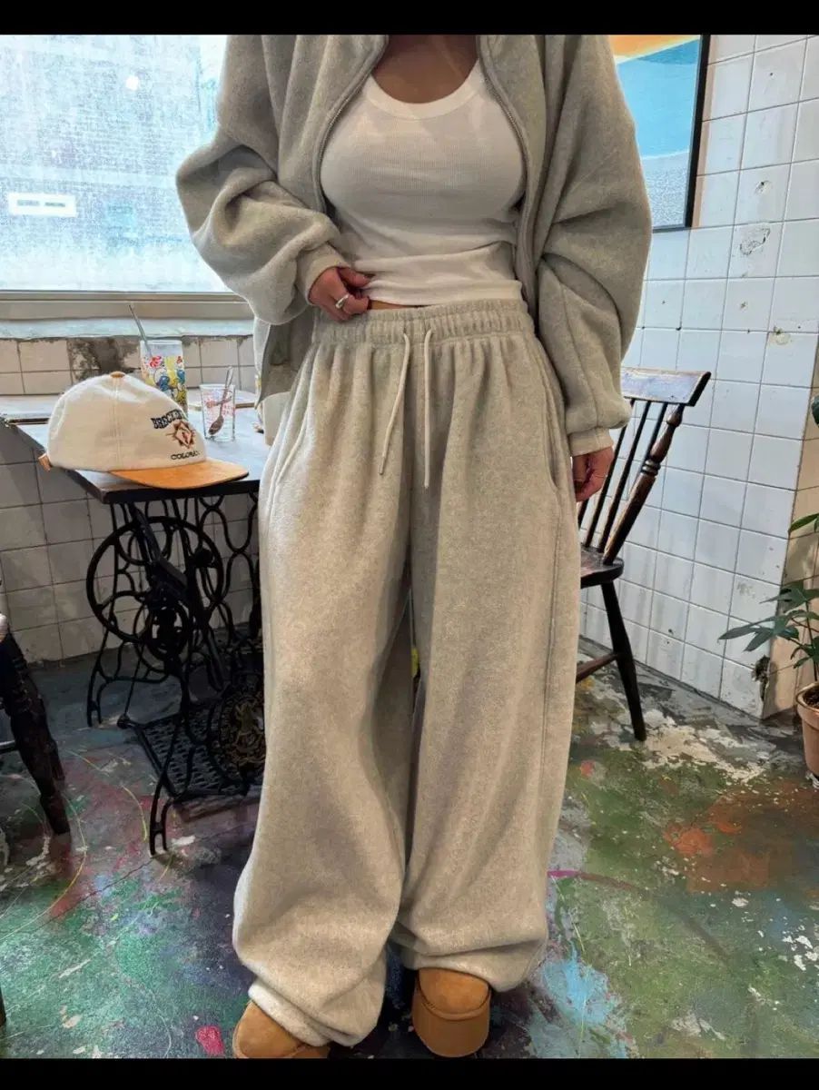 ハイクオリティ フリース セットアップ