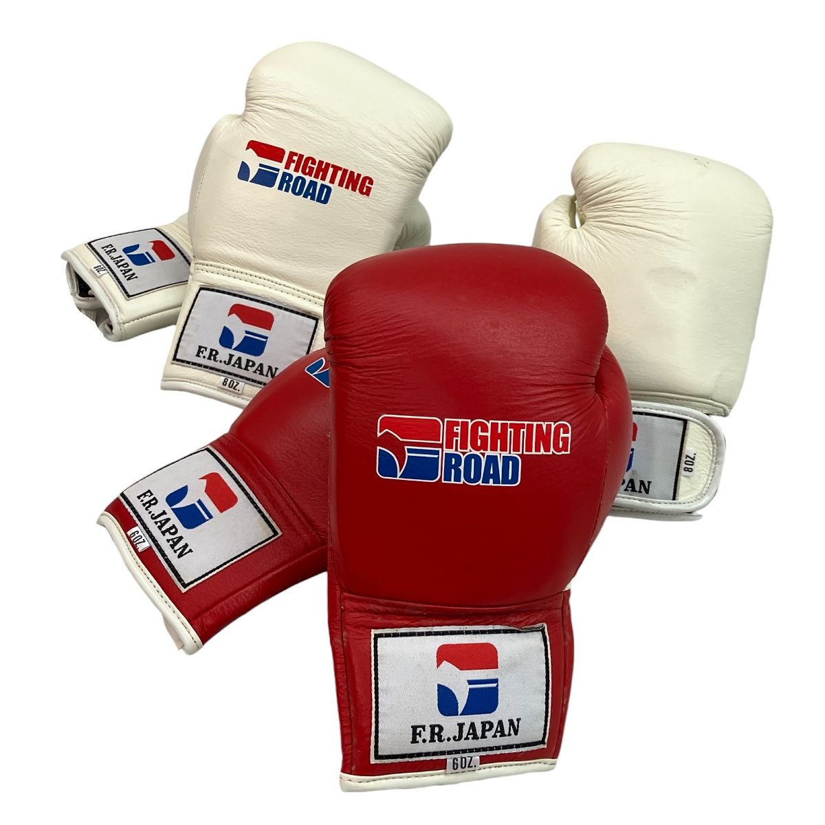 FIGHTING ROAD ボクシンググローブ 6OZ 8OZ 2セット 格闘技 中古