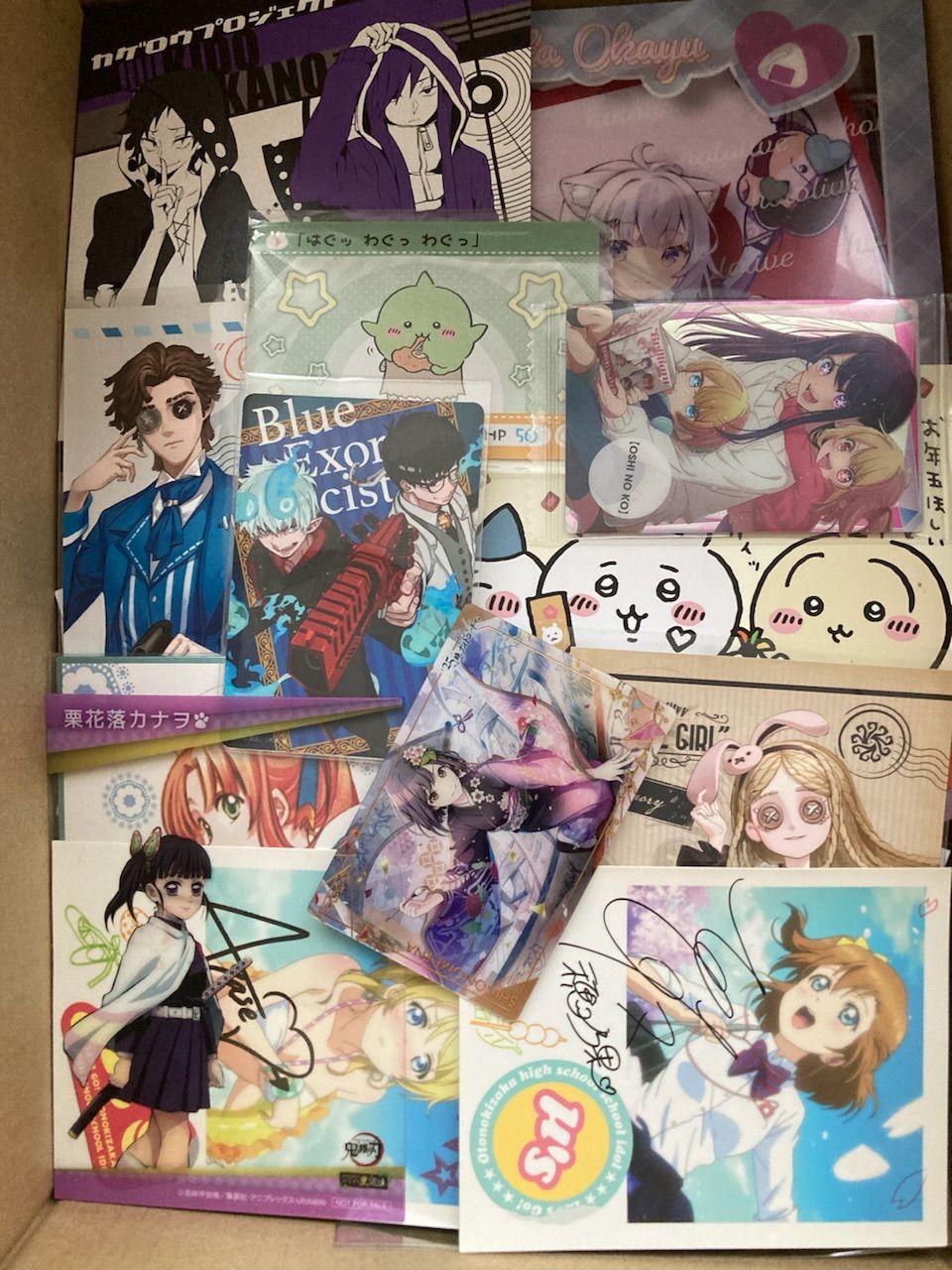 紙類 アニメ ゲーム まとめ売り 大量 色紙 コースター ポスト
