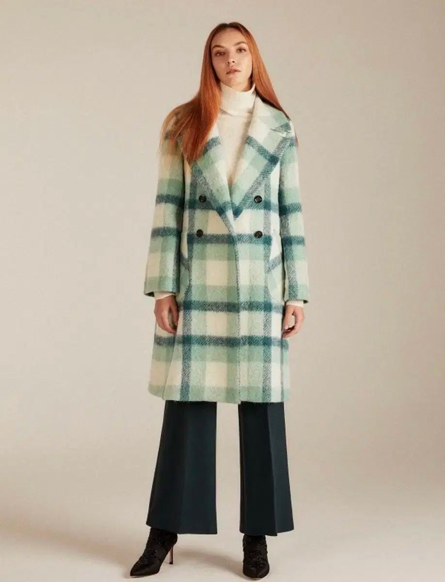 バレンシア モヘア アルパカ コート