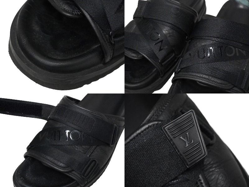 LOUIS VUITTON ルイヴィトン サンダル ミュール 1A4U03 ホノルルライン