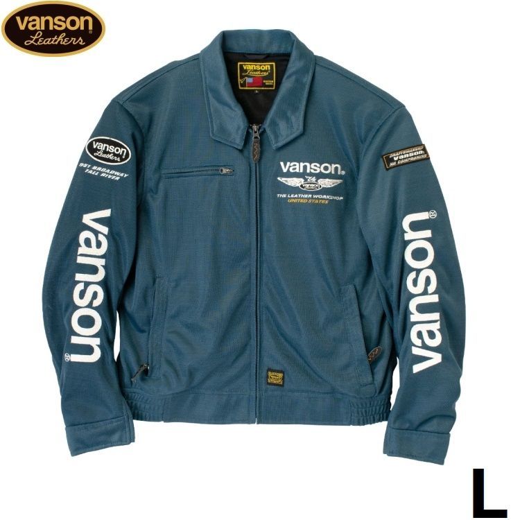 VANSON バンソン VS25103S メッシュスウィングトップジャケット