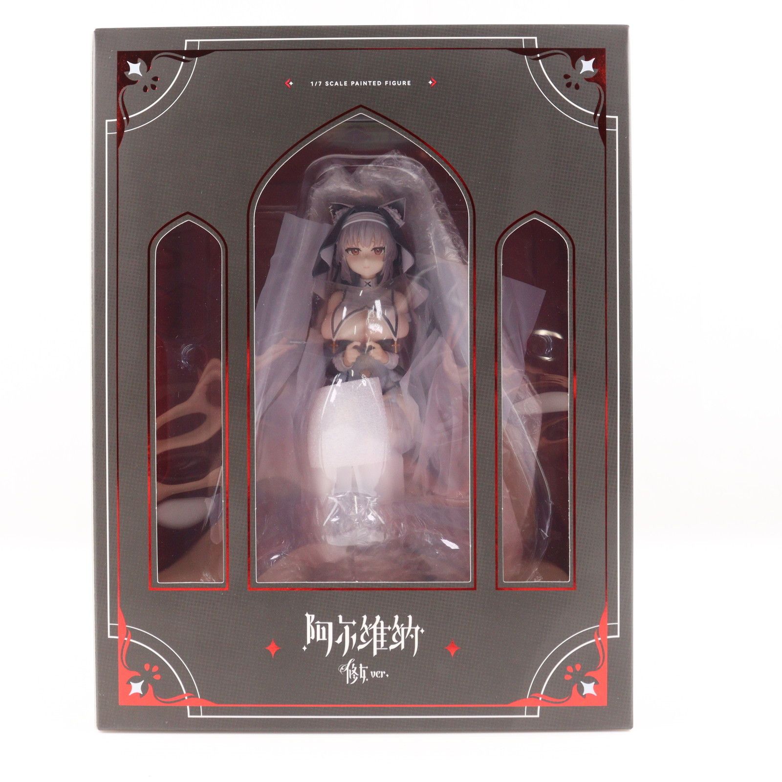 Original - カード&amp;アクリルスタンド付属 アルヴィナちゃん シスターver. GuLucoオリジナルキャラクター 1/7 完成品 フィギュア グッドスマイルカンパニー公式ショップ&amp;一部店舗限定 Solarain(ソラレーン) カード&アクリルスタンド付属 アルヴィナちゃん シスターver