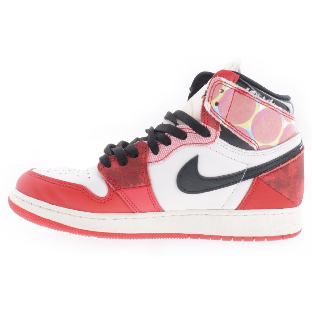 NIKE ナイキ GS AIR JORDAN 1 RETRO HIGH PERFORATED 拠れ WHITE 