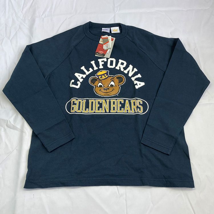 チャンピオン Champion T1011 USA製 カリフォルニア ロンT L サイズ 紺 