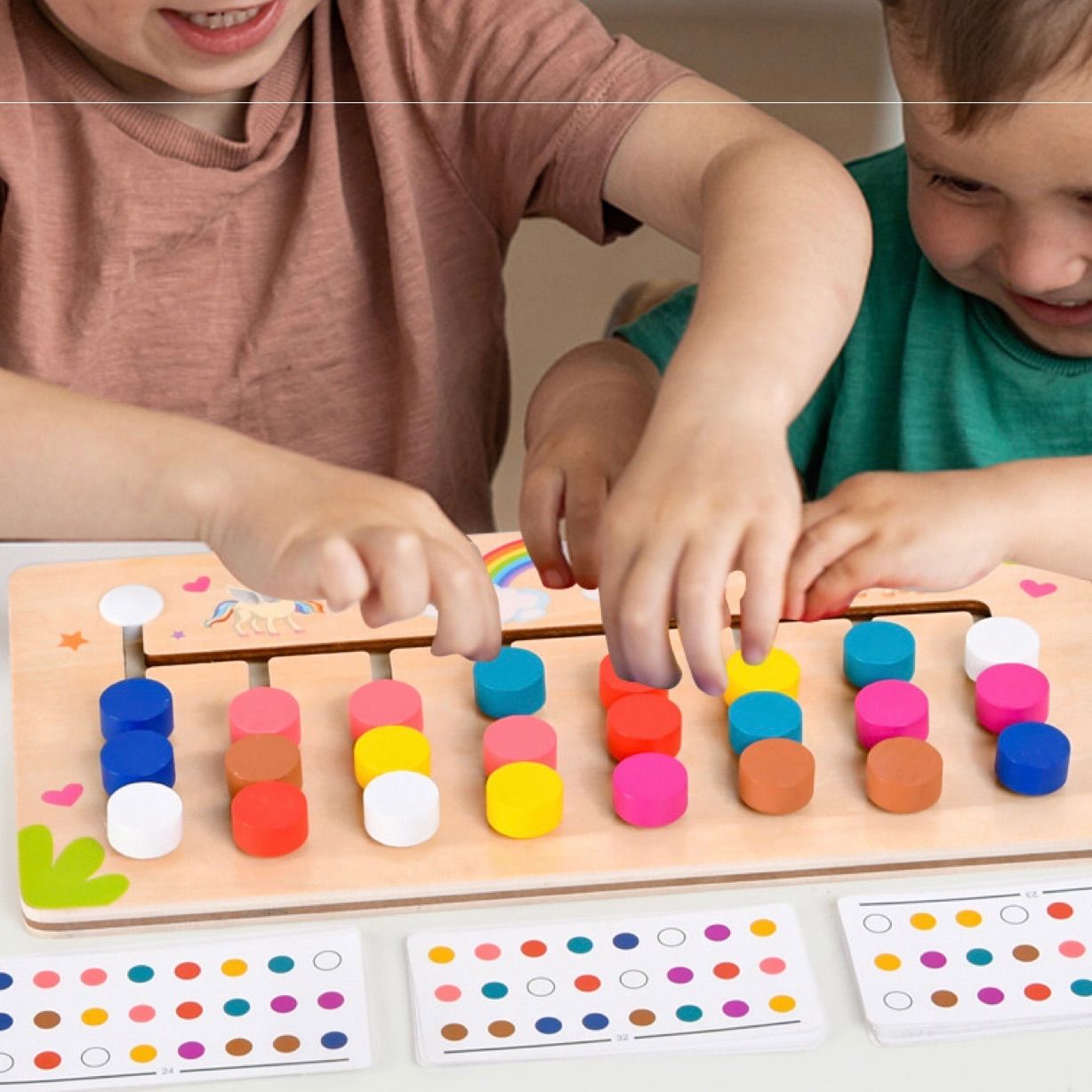 Amazon | 脳トレゲーム 立体色並べ 学習玩具 スライドパズル