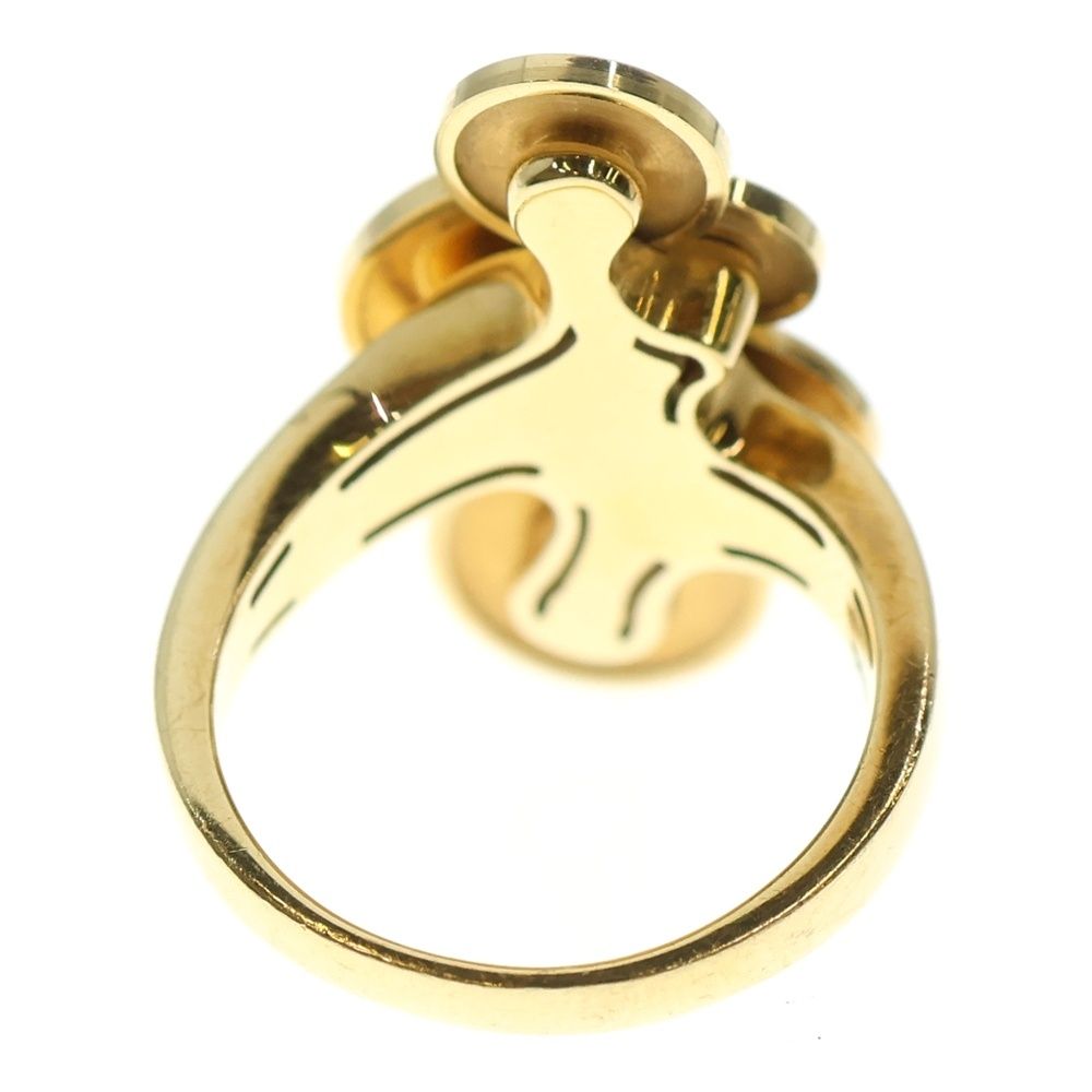 BVLGARI ブルガリ チクラディ リング Au750 K18 YG 指輪 イエローゴールド