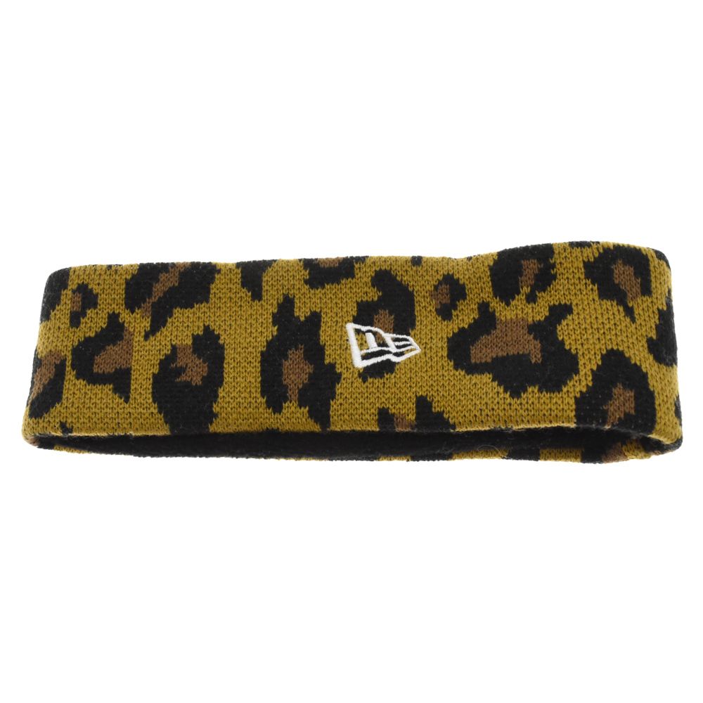 Supreme New Era Big Logo Headband レオパードシュプリーム