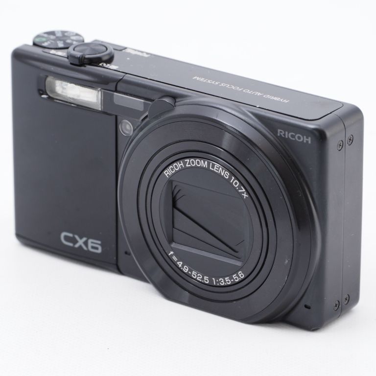 RICOH リコー デジタルカメラ CX6ブラック CX6-BK - メルカリ