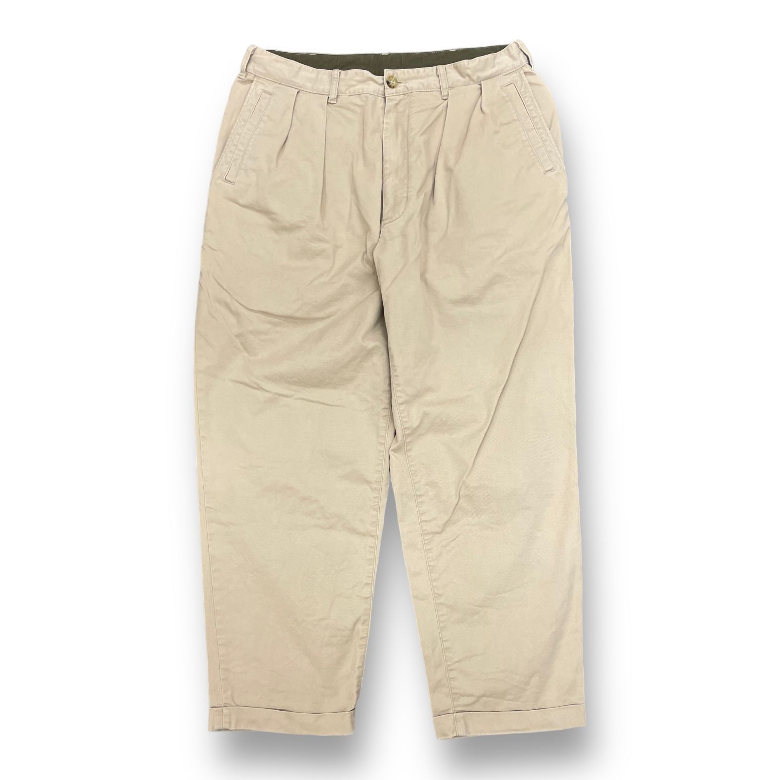 SSZ エスエスゼット　エスエスズィー　タックパンツ　BEAMS ワーク　チノ BEAMS SSZ 2タック チノパンツ ビームス エスエスジー エスエス