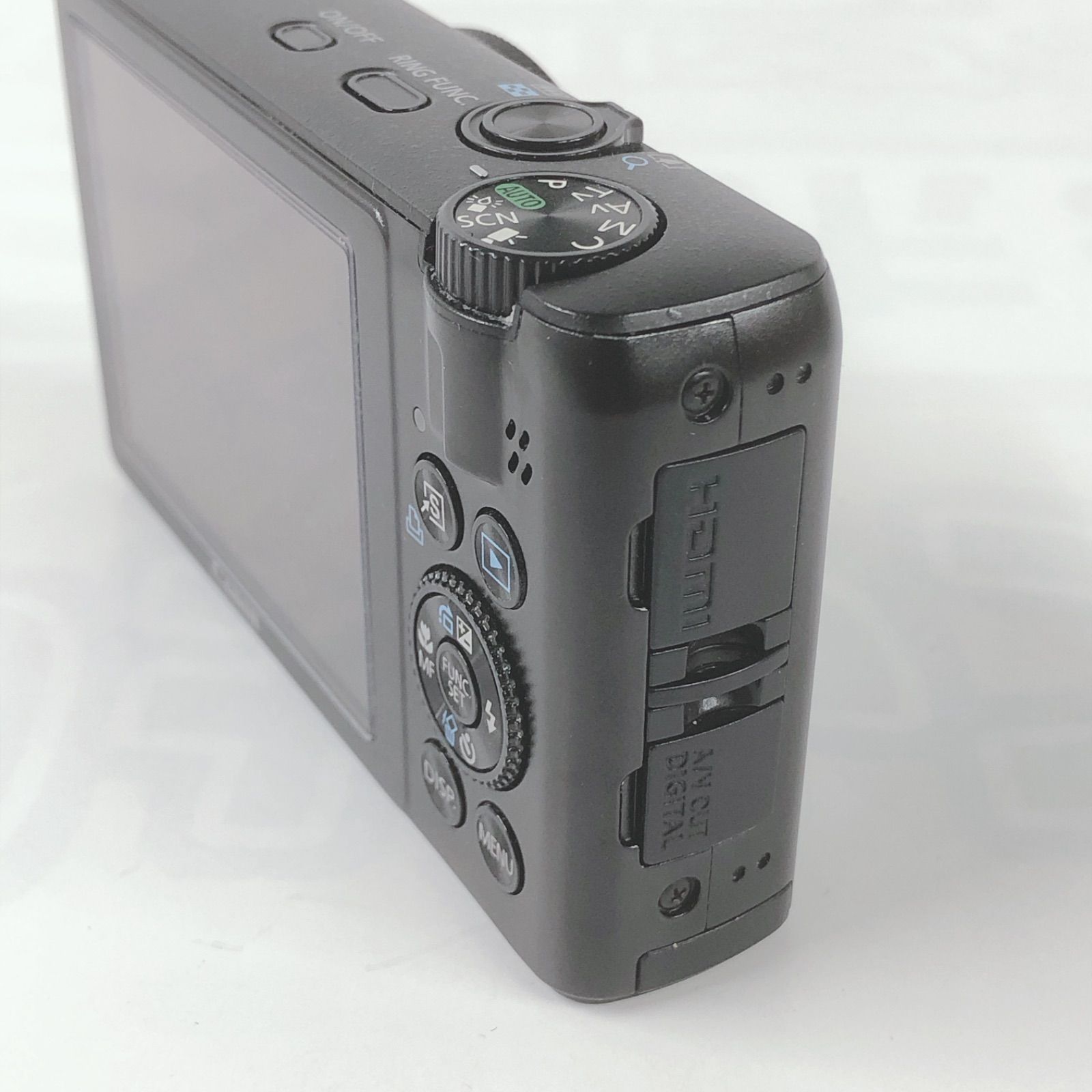 Canon PowerShot S90 PC1429 ブラック デジタルカメラ ジャンク品 