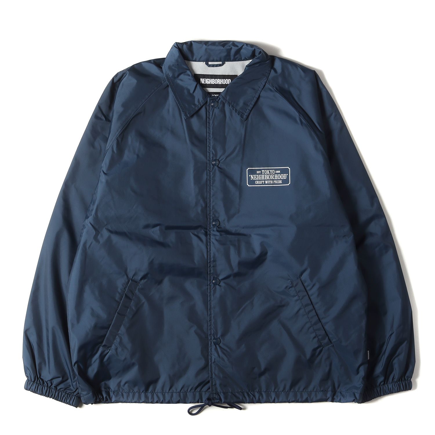 新品同様 NEIGHBORHOOD ネイバーフッド ジャケット サイズ:XL 22SS ブランドロゴ ナイロン ウィンドブレーカー コーチジャケット  WINDBREAKER ネイビー 紺 アウター ブルゾン 上着【メンズ】 - メルカリ