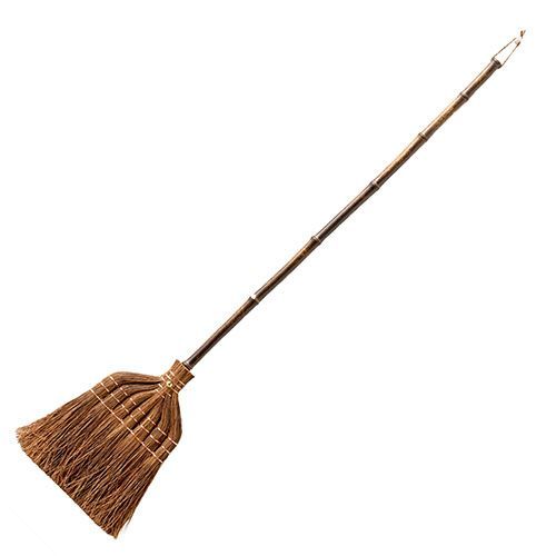 クーポン配布中-スーパー 対象 深海産業 BroomCraft 国産 シダ箒 ほうき 長柄 7玉 完全受注生産 通常納期2週間程度 SD-004