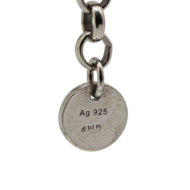 GUCCI グッチ ゴーストプレート ネックレス Ag925 シルバー系