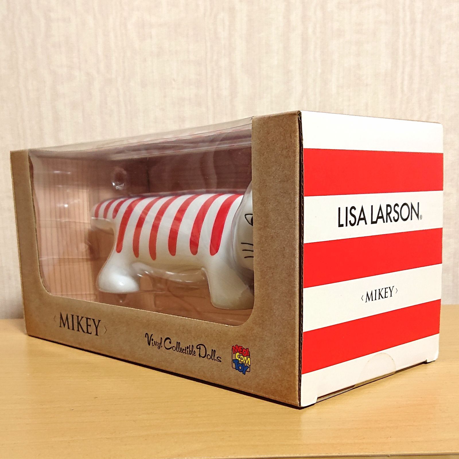 未開封】 マイキーソフビフィギュア 17cm リサラーソン マイキー 赤