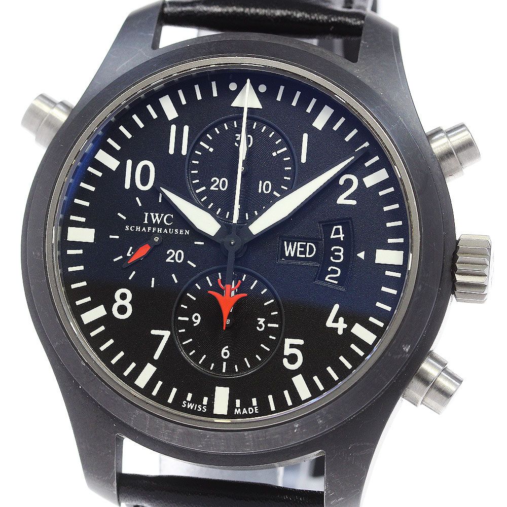 IWC IWC SCHAFFHAUSEN IW379901 パイロットウォッチ トップガン クロノグラフ デイデイト 自動巻き メンズ_867498